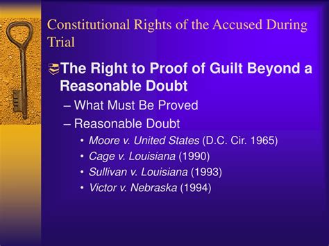 Ppt Chapter Twelve Constitutional Rights Of The Accused During