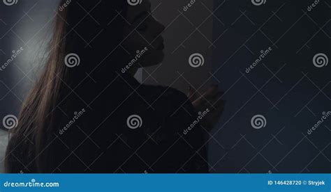 Sensual Brunette Beauty In Bedroom Stock Footage Video Of Fashion Dancer