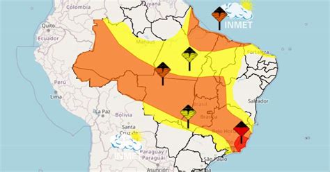 Chuvas Intensas Inmet Emite Alertas Para Quatro Regiões No Sudeste