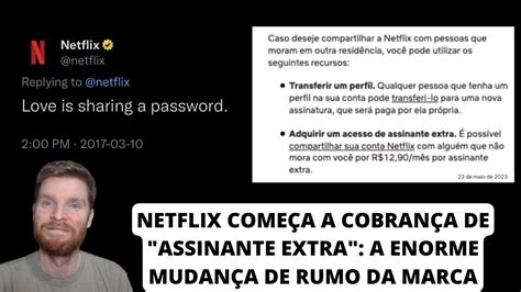 Netflix inicia cobrança por compartilhamento de senhas a enorme