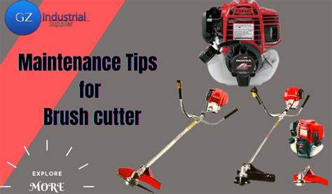 Maintenance Tips For Brush Cutters Gz Industrial Supplies