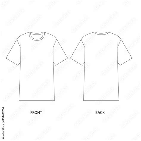 t shirt design template. Trendy T-shirts vector. Technical T-shirt ...