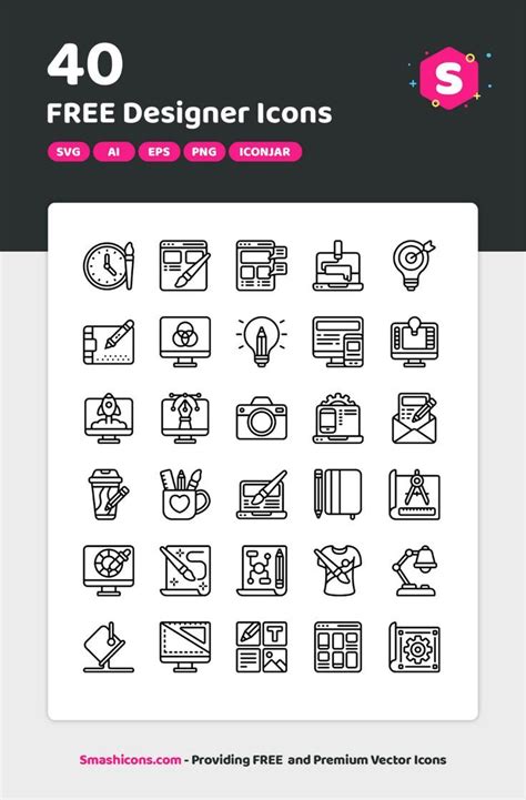 Designer Icons By Smashicons Artofit