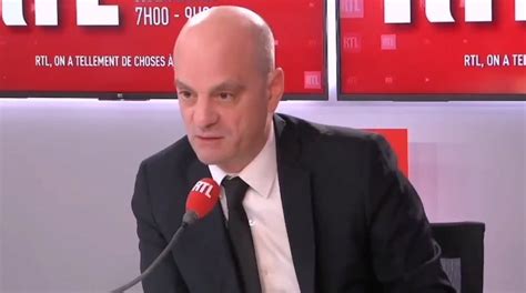 Vidéo Jean Michel Blanquer Certains sont en grève car ils ne