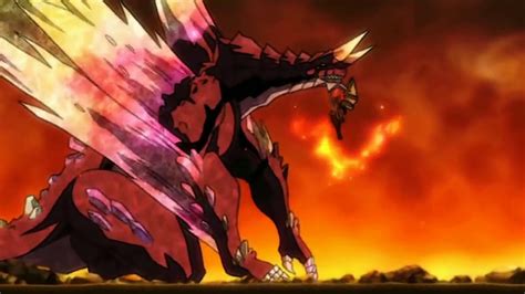 Fairy Tail Dragon Cry Natsu Transforms Into Half Dragon Youtube