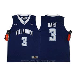 Maglia NCAA Villanova Wildcats Josh Hart 3 Blu Poco Prezzo