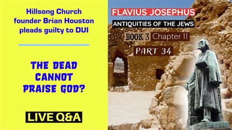 Flavius Josephus Antiquities Of The Jews Book Chapters Part