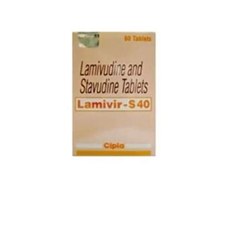 Lamivir S Pack Tablets Lamivudine Mg Stavudine Mg Cipla