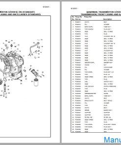 Hidromek Backhoe Loader Hmk B Alpha Spare Parts Catalog B