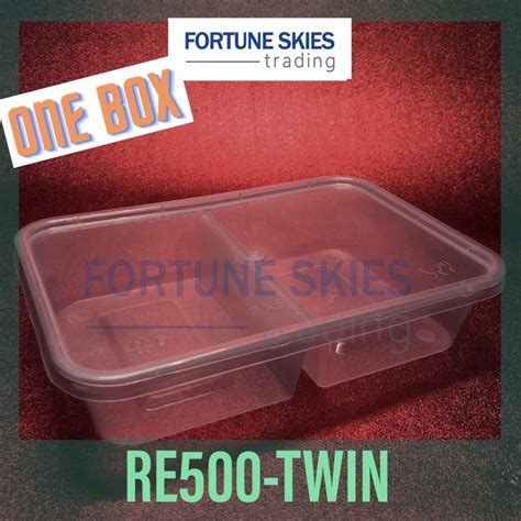 One Box Pc Fas Pack Re Tw Microwavable Container Shopee