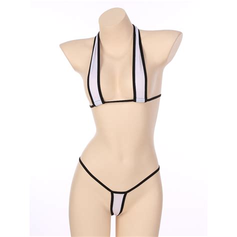 Jual Pakaian Renang Wanita Bertali Hatler Set Bikini Seksi Brasil