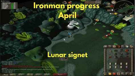 Lunar signet - Ironman Progress April - YouTube