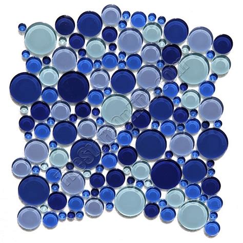 Round Bubbles Glass Tile Mosaic Crystal Glass Bubbles Round Mosaic Glass Tile Glbu17 1200m050