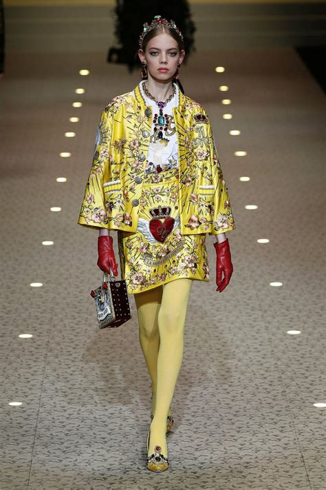 Dolce Gabbana Ready To Wear Fashion Show Collection Fall Winter 2018 Presented During Milan