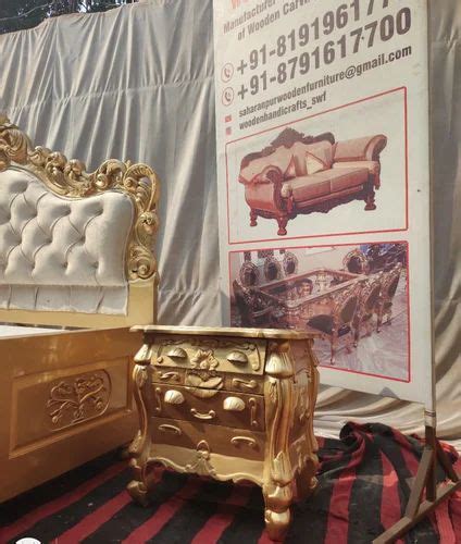 Teak Wood King size royal bed, With Storage at Rs 85000 in Saharanpur ...