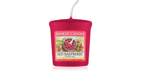 Yankee Candle Red Raspberry Bougie Votive Notino Fr