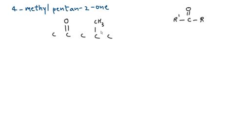 SOLVED Lewis Structure Of 4methyl Pentan 2 One