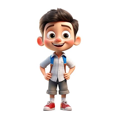 Handsome Boy Cartoon Characters