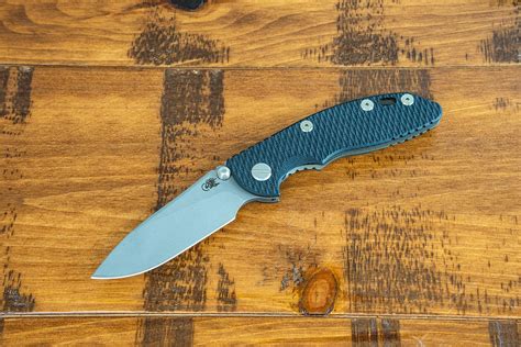 Xm Non Flipper Slicer Battle Bronze Black G Rick Hinderer Knives