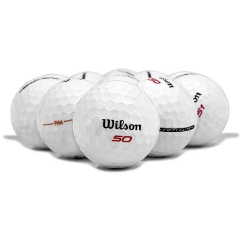 Wilson Fifty Elite Logo Overrun Golf Balls