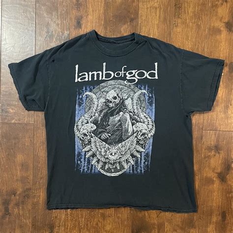 Lamb of God Summer Tour Tee Preowned... - Depop