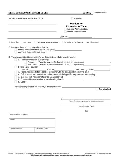 Time Petition Format Fill Out Sign Online DocHub