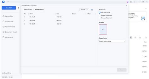 Apply Batch PDF Watermark Effortlessly with PDFelement