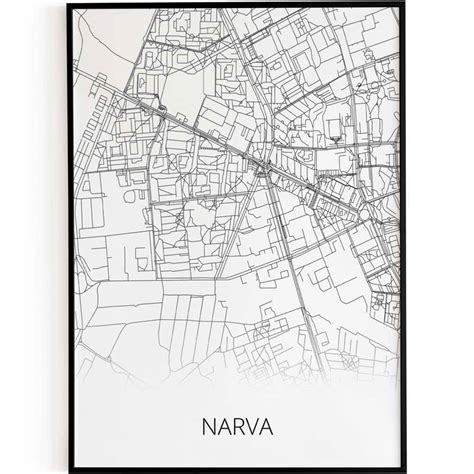 Narva, Estonia - City Poster Store