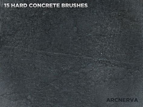 Awesome 15 Hard Concrete Texture Brushes. 15 hard and rough concrete brushes by Arcnerva. Make ...