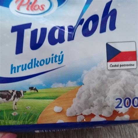 Tvaroh hrudkovitý 2 Pilos kalorie kJ a nutriční hodnoty