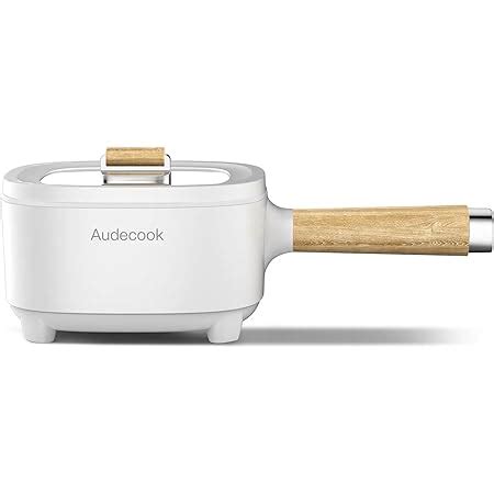 Amazon Audecook Electric Hot Pot 2L Non Stick Ceramic Glaze Frying Pan 8 Multifunction