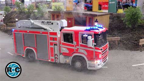 Euro Fire Fighters Rc Trucks Action Intermodellbau Dortmund Youtube