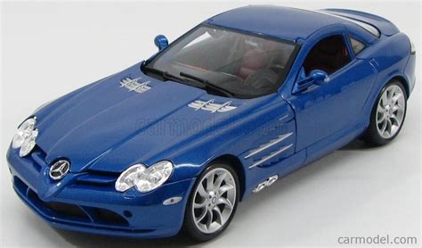 Maisto Bl Scale Mercedes Benz Slr Mclaren Blue Met