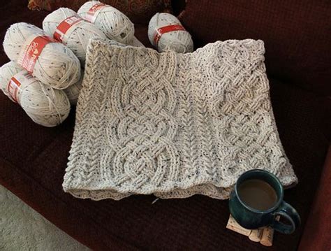 Annandale Cable Blanket Pattern By Noelle Stiles Cables Blanket