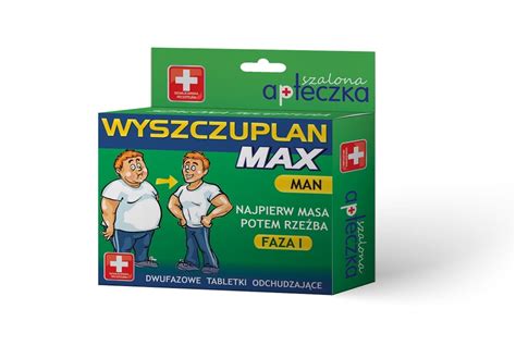 Tabletki Wyszczuplan Max Man Szalona Apteczka