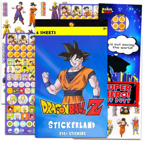 Amazon Dragon Ball Z Stickers Set Bundle With Over Dragon