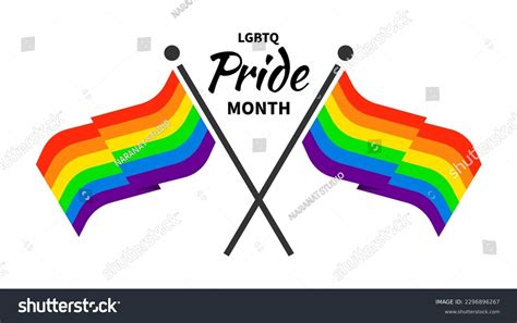 Pride Month Flag 2023 Symbols Lgbt Stock Vector (Royalty Free ...