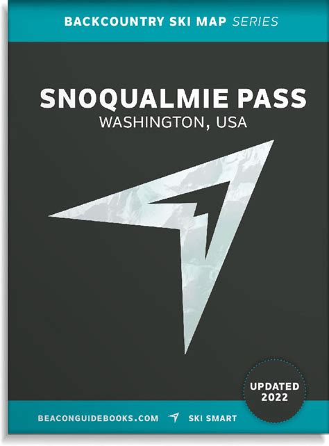 Backcountry Ski Map: Snoqualmie Pass, Washington