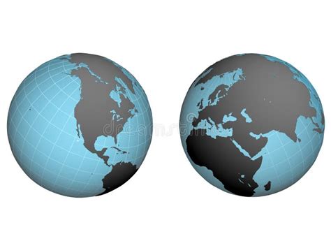 Hemispheres Of Earth Stock Photography - Image: 2030872