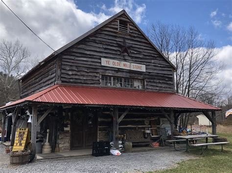 Ye Olde Mill Store In Burnt Cabins Pa