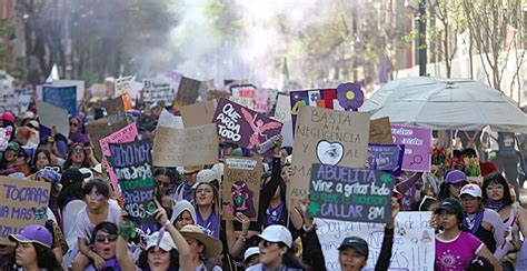 Miles De Mujeres Se Apropian Del Z Calo Y Las Calles De La Cdmx Para