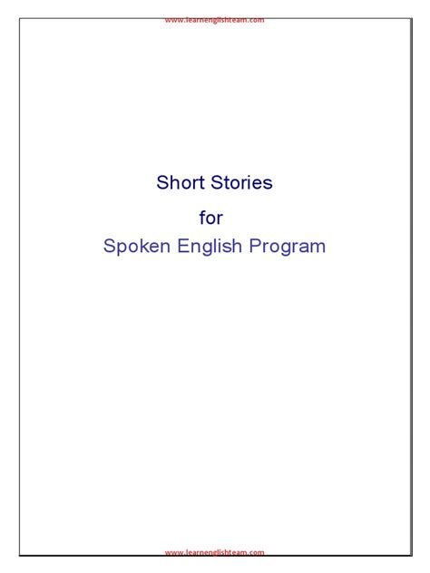 short english stories  children  esl students