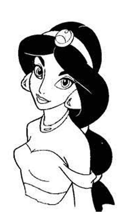 Princess Jasmine Drawing | Free download on ClipArtMag