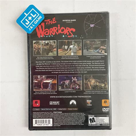 The Warriors Ps2 Playstation 2 Jandl Game