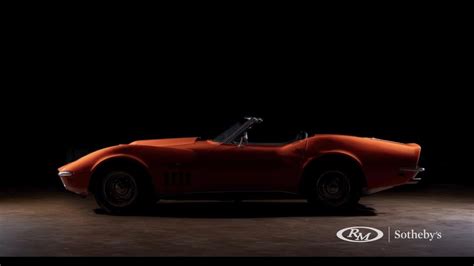 A Close Look At The Only 1969 Chevrolet Corvette Stingray Zl 1