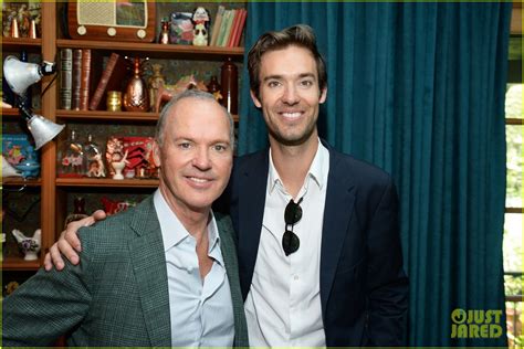 Michael Keaton Gets Honored By Son Sean Douglas At Hollywood Walk Of