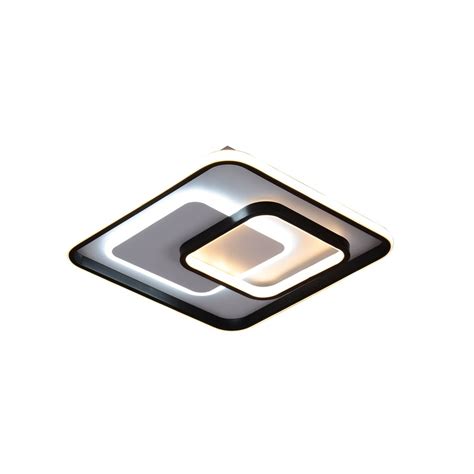 Plaf N De Techo Decorativo Led W Vega Con Tres Tonos De Luz