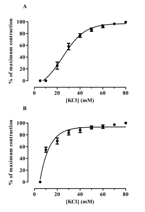 5 Concentration Response Curve To Kcl In The Rat Aorta And Pulmonary