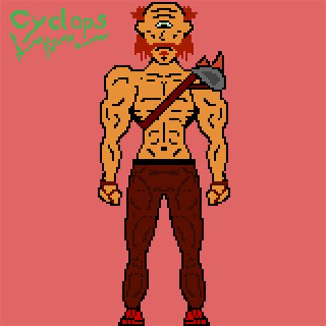 Cyclops Contest Pixel Art