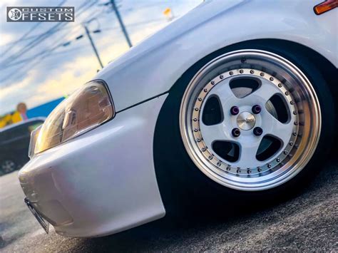 1999 Honda Civic With 16x9 20 Rotiform Tmb And 195 45R16 Sailun Atrezzo